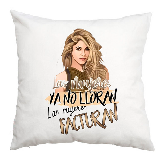 Cojín, almohada con estampado personalizado, decorativo para sofá, Shakira Bizarrap pago contrareembolso