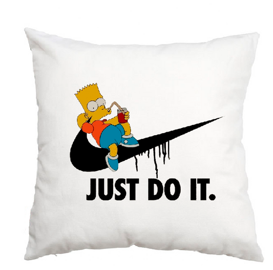 Cojín, almohada con estampado personalizado, decorativo para sofá, Bart Los Simpson, pago contrareembolso